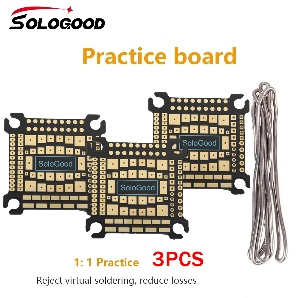 Fpv Drone Tool Kit - Placa de Práctica de Soldadura SoloGood