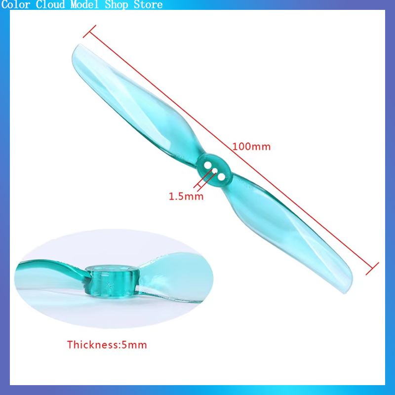 Fpv Drone Propeller - 2 pares de hélices de policarbonato