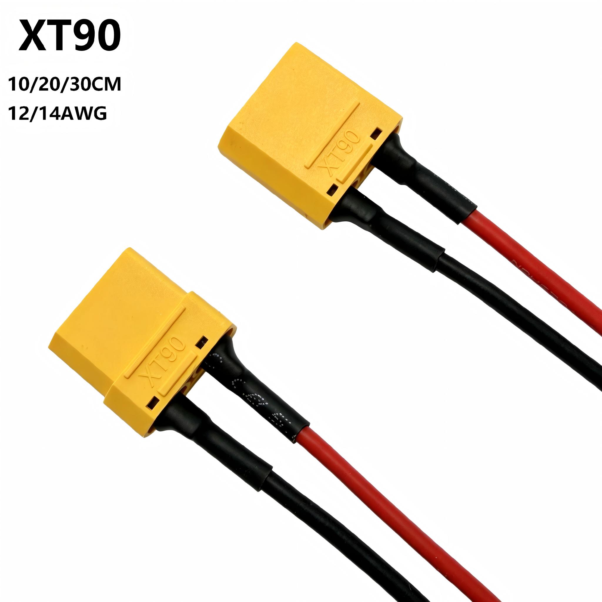Fpv Drone Charger - Cable conector XT90 macho-hembra 12/14AWG de