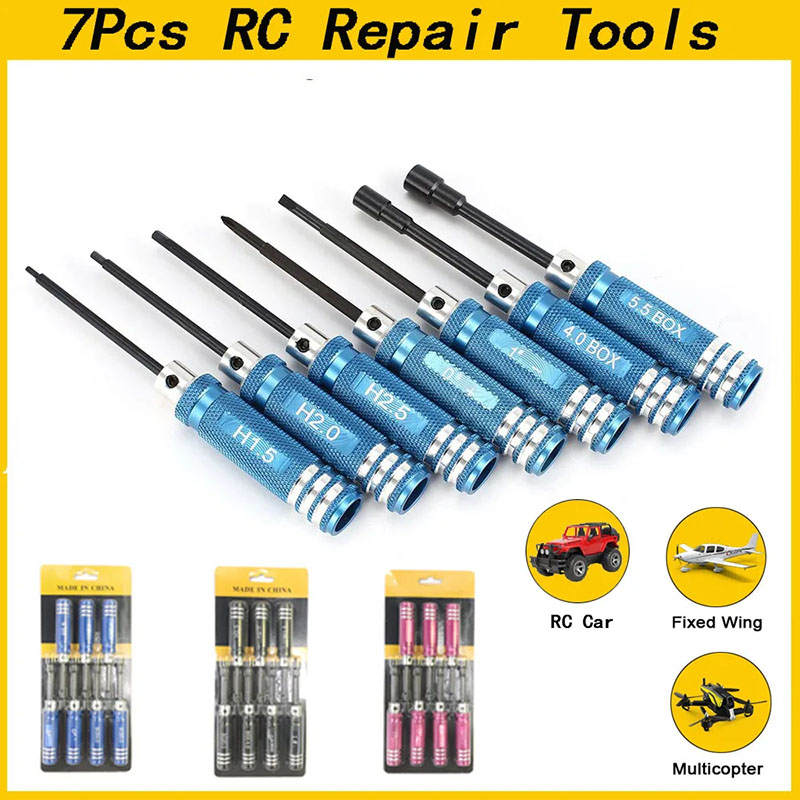 Juego de 7 Destornilladores He - Fpv Drone Tool Kit reseña y precio