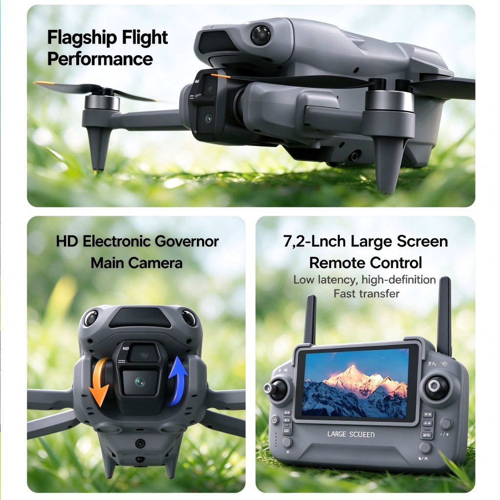 Nuevo Dron GPS LF682 MAX Profe - Fpv Drone Charger reseña y precio