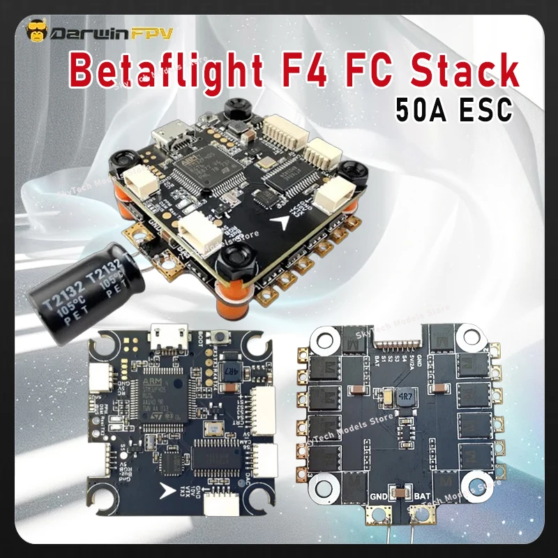 Pila de controlador de vuelo D - Betaflight Fc F4 reseña y precio