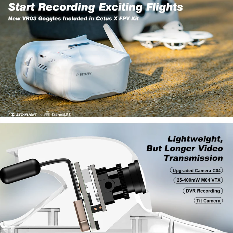 Kit Cetus X FPV, transmisor de - Fpv Drone Goggles reseña y precio